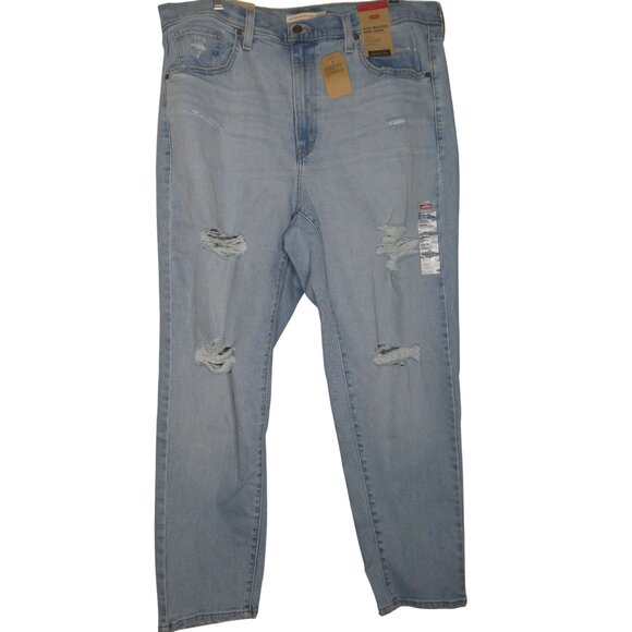 Levis Women's High-Wasted Mom‎ Jeans 16W M - Picture 1 of 5